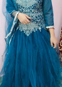 Stunning Teal gown