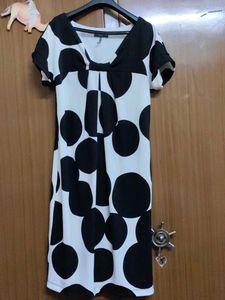 Polka Dot V-Neck Dress