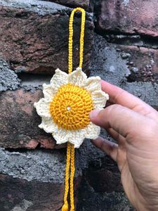 Handmade Crochet hanging flower