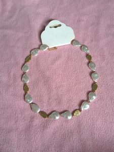 SALE🆕korean Pearl Necklace+bracelet