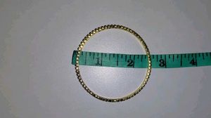 Sparkling Gold Bangles Set of.12