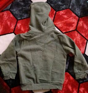Boys' Green Tommy Hood Sweatshirt