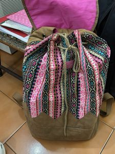 Boho Print Backpack