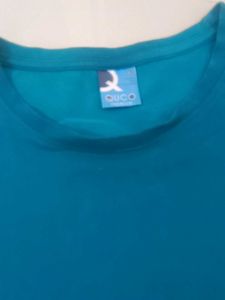 Teal Long Sleeve T-Shirt