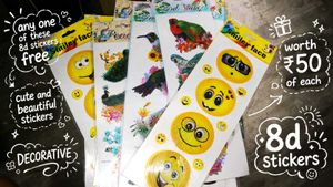 50 packs of Fun Stickers