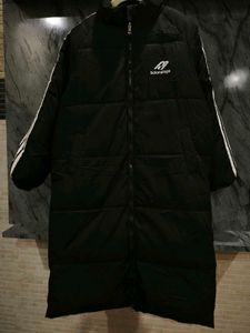 Stylish Black Puffer Coat