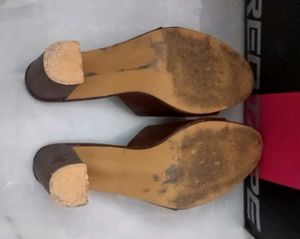 Chic Brown Block Heel Mules - Stylish &amp; Versatile