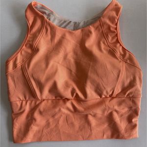 Peach Sports Bra