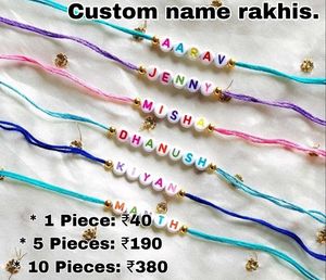 Personalized Name rakhi