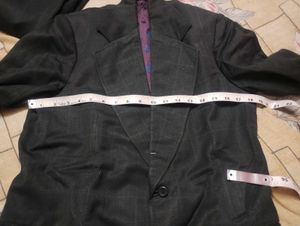 Men's Charcoal Suit Jacket