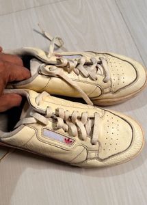 Adidas Continental 80 Men Size 8 Yellow aq1054 Mis