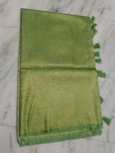 Beautiful Green Silk Saree