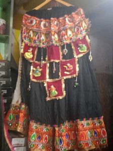 navratri garba  choli set 4 its for 10 to12 years
