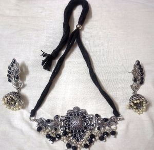 Oxidised Jewellery Set