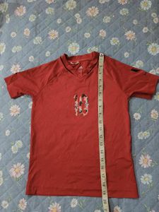 Adidas Red Graphic T-Shirt