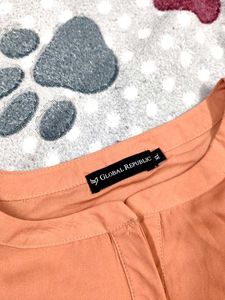 Peach Sleeveless Top