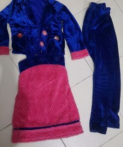 3 Piece Set Fancy Middi Nd Court With Pant