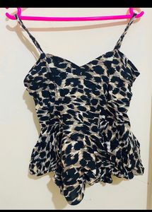 Leopard Print Cami Top