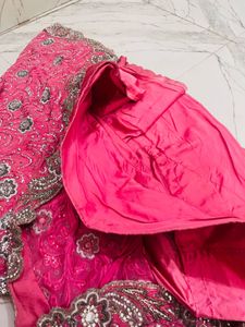 Y2K Pink Embellished Lehenga Choli