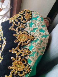 Elegant Green Ethnic Gown