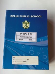 ⁠9 Premium DPS A4 Notebooks (200 Pages Each)