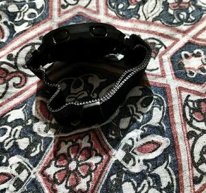 Stylish Black Mesh Strap Watch