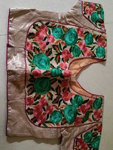 Embroidered Floral Blouse
