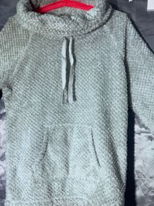 F&amp;F Owl neck  Grey Fleece Pullover