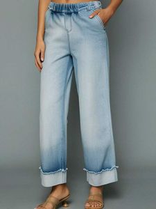 Imported Washed Light Blue Jeans