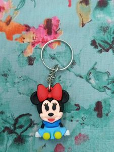 Minnie Mouse &amp; Hello Kitty Keychains