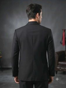 Men's Classic Black Suit