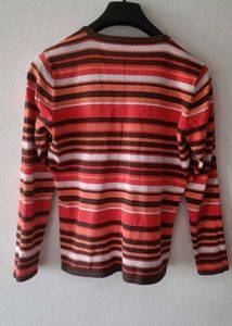 Striped Long Sleeve Warm top