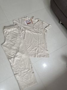 Cozy Pajama Set with Embellishments