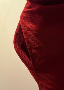 Maroon Wide Leg Pants