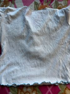 White Stretchable Top