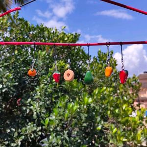 🍓🥭 CLAY FRUIT CHARM 🍉 🍊