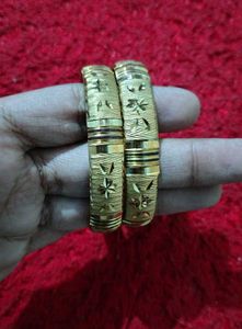Elegant Gold Bangles