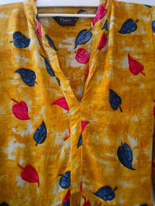 Printed Kurta With Free Gift🎁