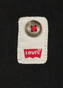 Levi's Black Corduroy Button-Up Shirt