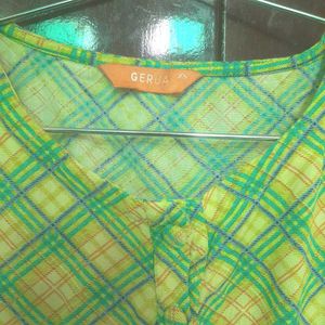 Gerua Long Straight Kurta For Women
