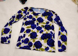 It' Really Amazing Floral Print Very Soft Top