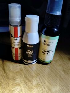 Face Toner, Repair Essence, Serum