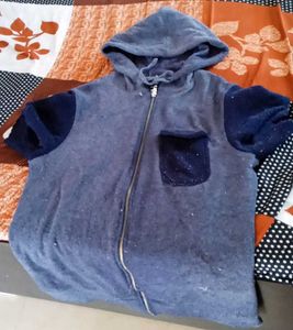 Blue hoodie_used