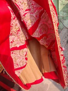 Hot Red Bridal Lahnga|heavy Work