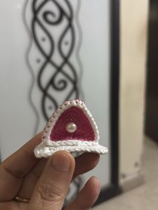 Cute Crochet Cat Ear Hair Clip one pcs