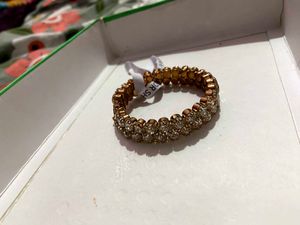 Sparkling Diamond Bangle Set