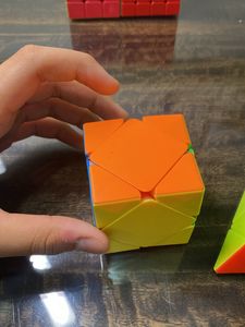 Unique Skewb Puzzle Cube