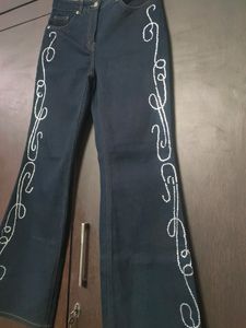 Spiegel Jeans Embellished Dark Wa