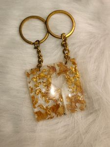 Couple Keychain Real Rose😍