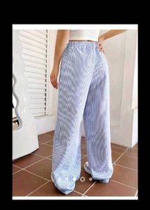 Pinterest white and blue trousers